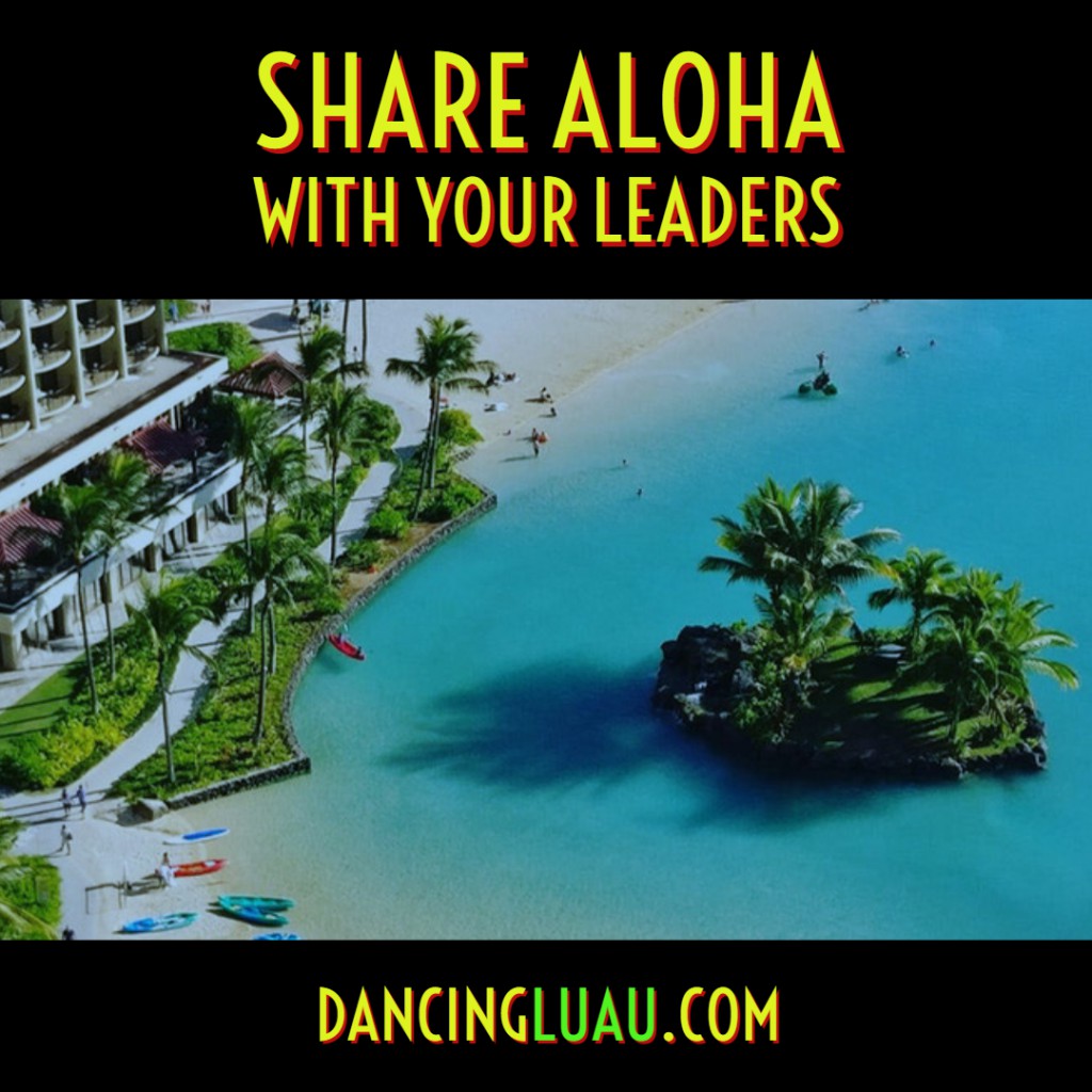 share aloha with LEADERS